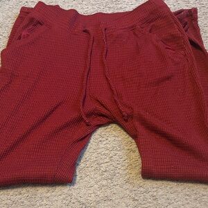 Hollister Red Track Pants